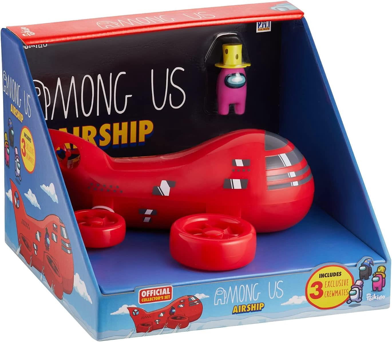 恭*様 Among Us Airship フィギュア3体セット 非売当選品 Among Us Airship 3ct Exclusive Crewmate Figures Pink Black White
