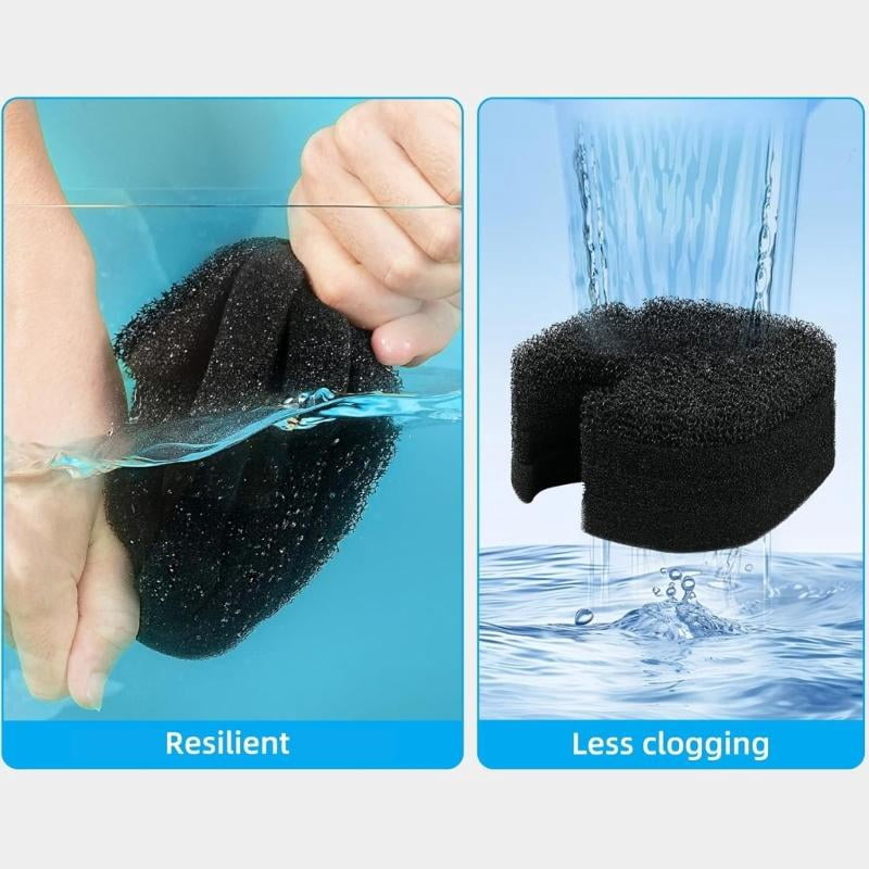 CEORPER Filter Cartridge Aquarium Filter Pad Set for 172/225/265GPH Canister Filters