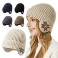 thumbnail image 2 of Warm Winter wool knitted hat hot new, 2 of 7