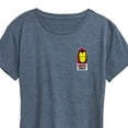 thumbnail image 3 of Marvel Iron Man - Invincible Oversized - Women's Short Sleeve Graphic T-Shirt, 3 of 5