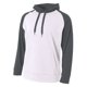 thumbnail image 1 of N4234 A4 HOMBRE CLRBLK TCH POLAR CON CAPUCHA BLANCO/ GRAFITO 3XL Nave de la gota A4 N4234, 1 of 1