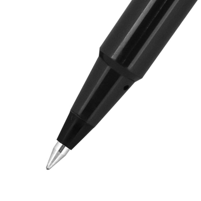 Office Depot® Brand Permanent Markers, Ultra-Fine Point, 100% Recycled  Plastic Barrel, Black, Pack Of 12