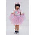 thumbnail image 2 of Peppa Pig Toddler Girls Mesh Tulle Dress Pink 3T, 2 of 5