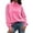 Pink, variant on Azrian Women’s Turtleneck Pullover Top,Loose Fit Long Sleeve Sweatshirt Sizes S-2XL