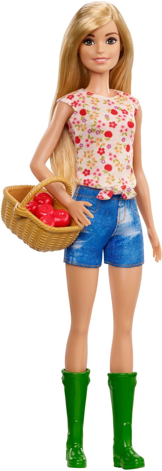 Barbie Ferme des Vergers Sucrés Poupée et Panier