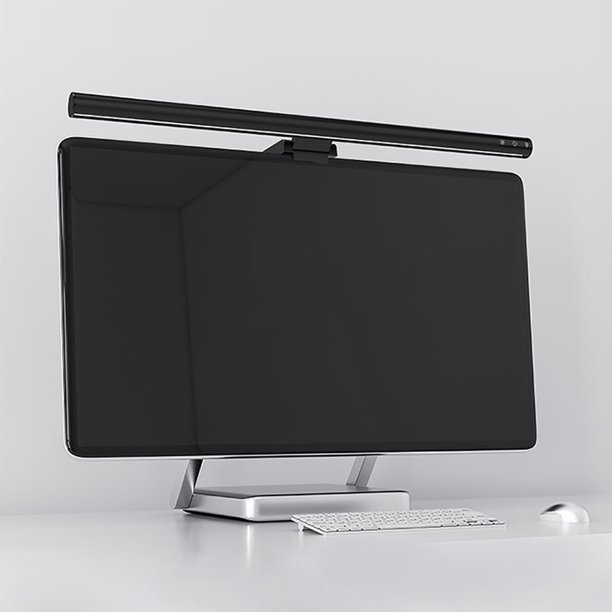 Barra de luz para monitor de computadora, pantalla alimentada por USB, luz de escritorio colgante para oficina en casa