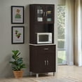 thumbnail image 2 of Pemberly Row Kitchen Cabinet in Chocolate Gray, 2 of 4