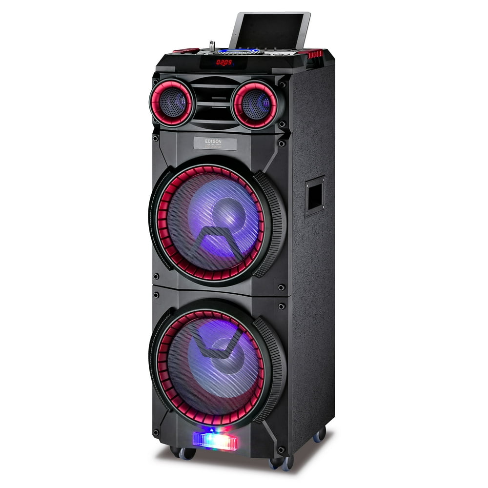 BriteLite Edison Professional 2100 Bluetooth Party System - Walmart.com