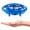 Blue, variant on The Drone Zone Mini UFO Hand Controlled Quadcopter - Red