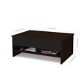 thumbnail image 2 of Bestar Small Space 37" Lift-Top Storage Coffee Table, 2 of 5