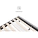 thumbnail image 5 of Base de Cama Nooz Prime Individual gris con Cabecera capitonada, 5 of 6