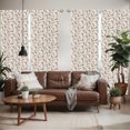 thumbnail image 2 of Ambesonne Giraffe Window Curtains, Long Neck with Spots, Each 28" W x 95" L, Pale Tan Multicolor, 2 of 5