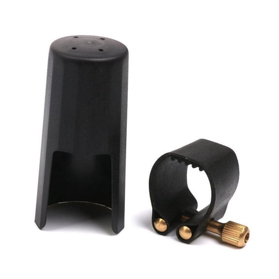 1 x clarinet mouthpiece cover 1 x clarinet ligature-Black