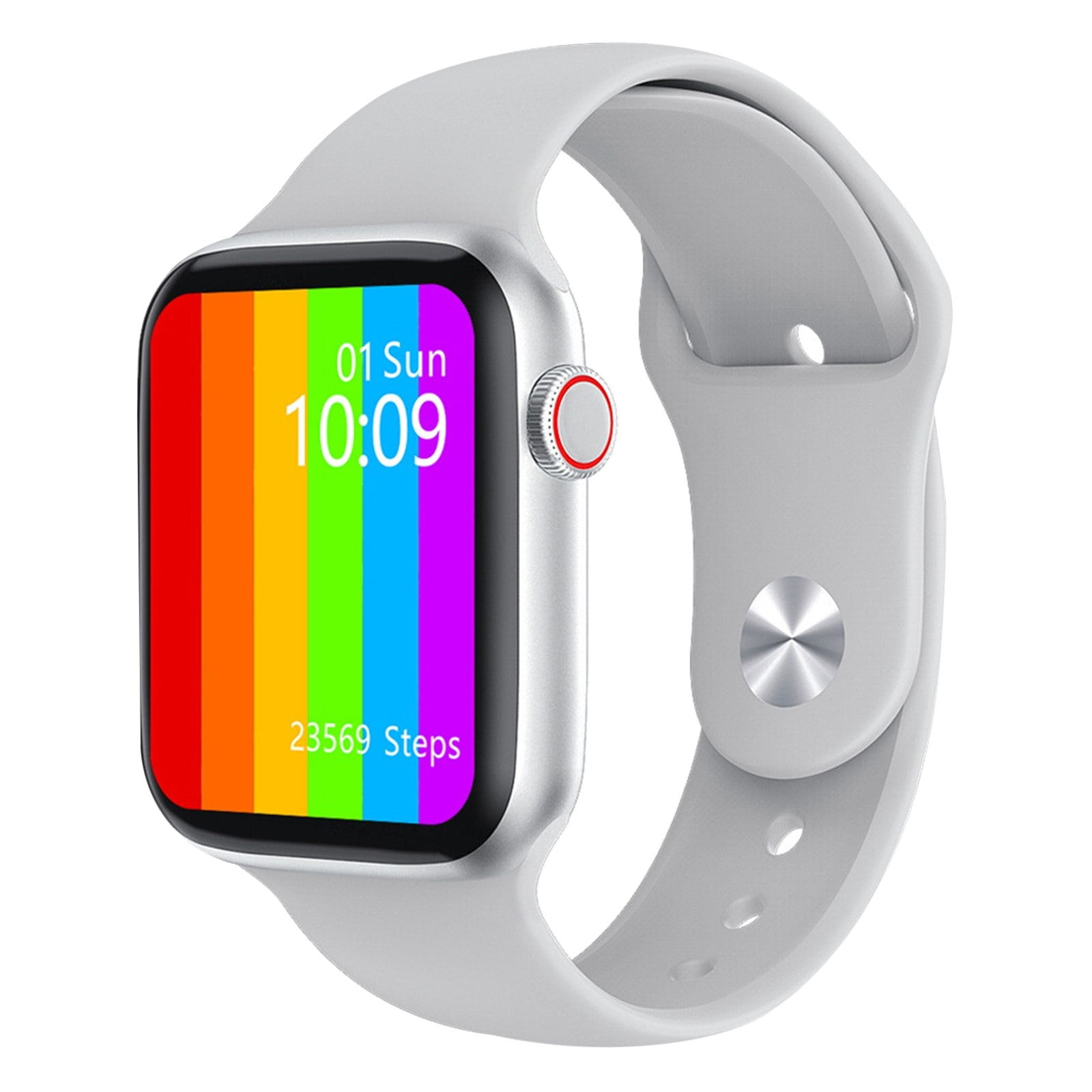 Apple Watch Series 5 GPS + Cellular, 44mm Silver Aluminum Case 