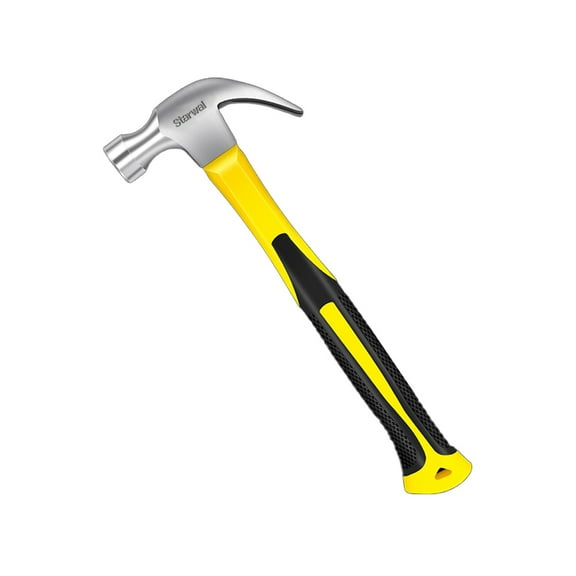 Starwal Hand tools, namely, hammers, Multifunction Hammer 6 in 1 with Slotted/Flat Head Phillips Screwdriver Claw Hammer Manual, Portable Metal Mini Tool Hammer