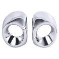 thumbnail image 1 of 2pcs For Mitsubishi Outlander 2013 2014 Chrome Front Fog Light Cover, 1 of 5
