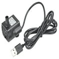 thumbnail image 5 of Goohae Water Pump Under $5, Fish Tank Pump Usb Submersible Water Pump 13W, for Aquarium, Fish Tank, Garden, Home Improvement Black, 5 of 5