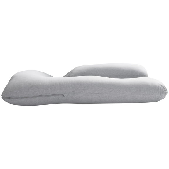KFFKFF Maternity Cushion, U-Form Comprehensive Body Support for Expecting Mothers, Gentle and Airy Pregnancy Aid Pillows with Detachable & Launderable Casing, Ideal for Spine, Abdomen, Hip