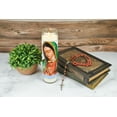 thumbnail image 6 of (2 pack) Prayer Candle V Guadalupe Replica White Wax, 8 Inch, 6 of 7