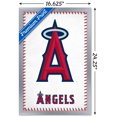 thumbnail image 3 of MLB Los Angeles Angels - Logo 17 Wall Poster, 14.725" x 22.375", Framed, 3 of 5