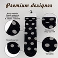 thumbnail image 4 of Wavy Mid-tube Stockings With Crimped Hem Compatible With Ladies, 4 of 5