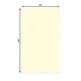 thumbnail image 2 of Off White 14x24 Uncut Art Mat Board - No Opening - 25 Mats, 2 of 7