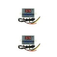 thumbnail image 1 of Maoww Thermomètre Contrôleur de Température à Écran LED 50/60Hz Régulateur d'Humidité Contrôle de Refroidissement Hygromètre Multifonction 24V 2Ensemble, 1 of 6