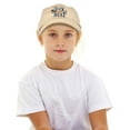 thumbnail image 5 of DALIX Trick or Treat Hat Kids Boys Girls Halloween Baseball Cap in Khaki, 5 of 7
