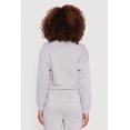 thumbnail image 5 of Women's Embroidered Graphic Fleece Lined Sweatshirt, 5 of 5
