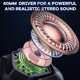 thumbnail image 3 of Methold Auriculares con cable con micrófono Reducción de ruido Estéreo Bass Gaming Auriculares Auriculares ajustables Gamers Suministros de Cables de audio/vídeo, 3 of 6