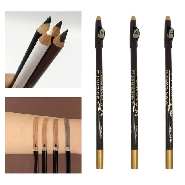 3 Sets Barber , Tracing Tool/ for Hairline & , Detailing for Haircut Styling & dark brown