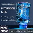 thumbnail image 6 of Coolmade Hydrogen Water Bottle 1.5L Large Capacity Sports Water Bottle Combines Hydrogen Production with a Sports Water Bottle to Form a Multi-Functional Outdoor Water Bottle(1.5L/Green), 6 of 7