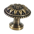 thumbnail image 2 of simhoa Drawer Handle Knob Easy Installation Round for Sliding Door Cabinets Balcony Bronze, 2 of 8