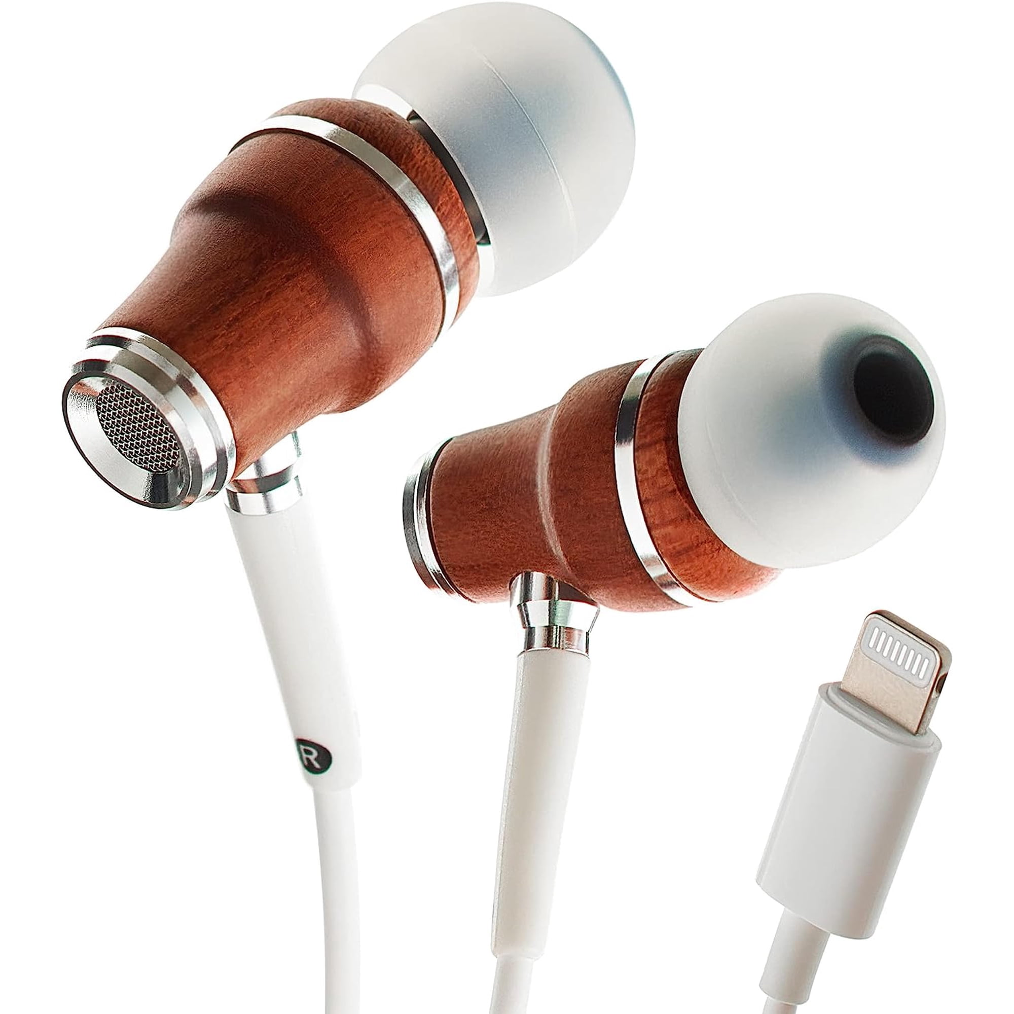 Symphonized Apple MFI Certified Earbuds, Wired Headphones with Lightning Connector Compatible with iPhone 14/13/12/11/XR/XS/X/8/7/SE