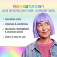 thumbnail image 4 of Punky Colour 3-in-1 Hair Color Shampoo & Color Depositing Conditioner, Lavenderapturous, Purple 8.5 fl oz, 4 of 7