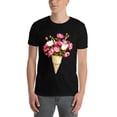 thumbnail image 3 of Men's Graphic TeeFlowers (13) Letter Print T-Shirts Round Neck Short Sleeves Sizes XS-5XL Summer Daily Casual Tops, 3 of 5