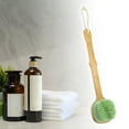 thumbnail image 6 of 1Pc Back Scrubber for Shower Bath Silicone Body Brush with Long Handle for Skin Exfoliating Light Green, 6 of 7