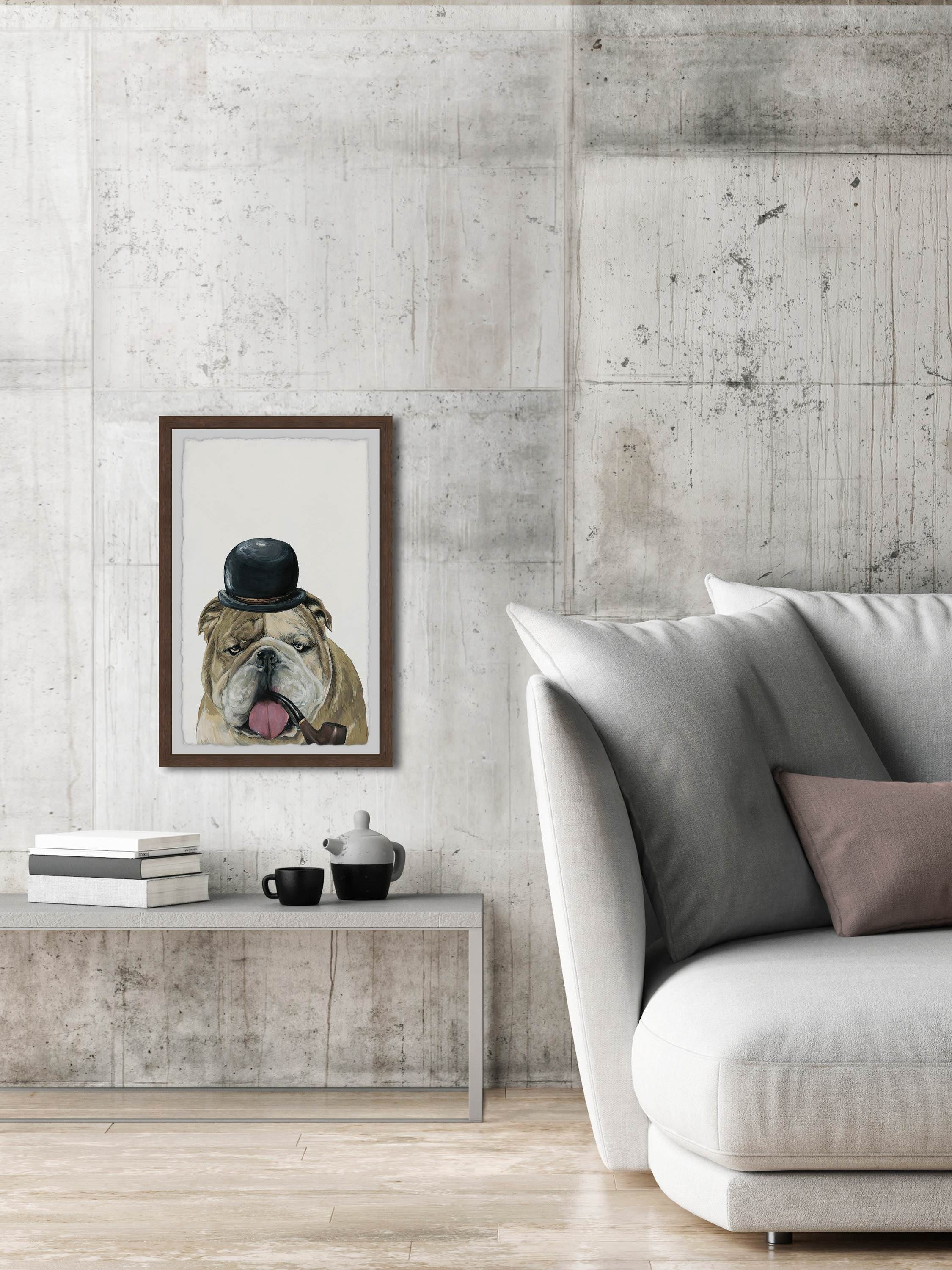 Marmont Hill "The Clever One" Framed Painting Art Print, 24.00" x 1.50"