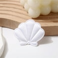 thumbnail image 5 of 10Pieces Double Side Fabric Seashells Charm Gluing/Sewing on Seashells Appliques Hair Clip Accessories For Art Craft, 5 of 9