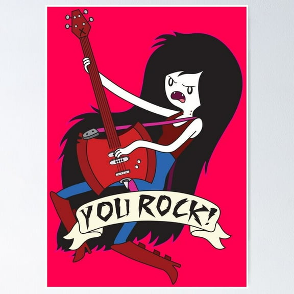 Poster Marceline - No Framed, Vintage Wall Art, Trendy Retro Print, Positive Quote Poster, Room Decor, Wall Art, 8x12