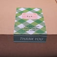 thumbnail image 3 of Frogued 1 Pack Sealing Stickers Self-adhesive Gift Wrapping Rectangle Cute Animals Bear Thank You Labels Stickers for Party (Blue), 3 of 13