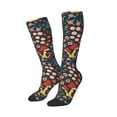 thumbnail image 2 of Balery Berries And Flowers Fun Novelty Socks Men'S Women'S Crew Socks Funny Crazy Novelty Socks Quirky And Cool Socks, 2 of 9