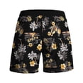 thumbnail image 6 of Up To 50% Off Summer Saving Clearance Axiiglly Hawaiian Shirt for Men Casual Button Short Sleeve Shirts Set Floral Printed Shorts Beach Tropical Matching Hawaiian Outfits, 6 of 9