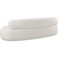 thumbnail image 4 of Meridian Furniture Venti Cream Boucle Fabric Sofa, 4 of 20