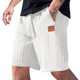 thumbnail image 1 of pstuiky Abreviatura para hombres, Pantalones cortos casuales de moda para hombre, holgados, cómodos, con bolsillo y cordón, con cintura elástica Pantalones cortos cargo, 1 of 7