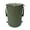 Army green, variant on Camping Garbage Waste Storage Trash Pop-Up Outdoor Garden Leaf Grass Trash Can