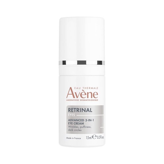 Avene Retrinal EYES Advanced 3-In-1 Eye Cream - Reitnal Eye Cream - Minimizes Under-Eye Puffiness & Dark Circles, 1.0 fl oz