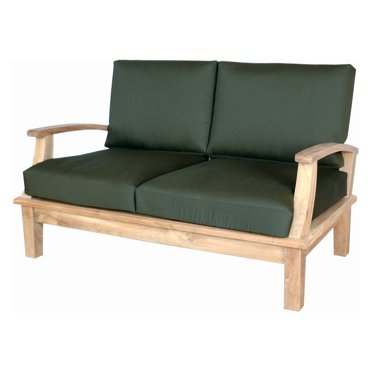 Anderson Teak Brianna Deep Seating Loveseat with Cushions