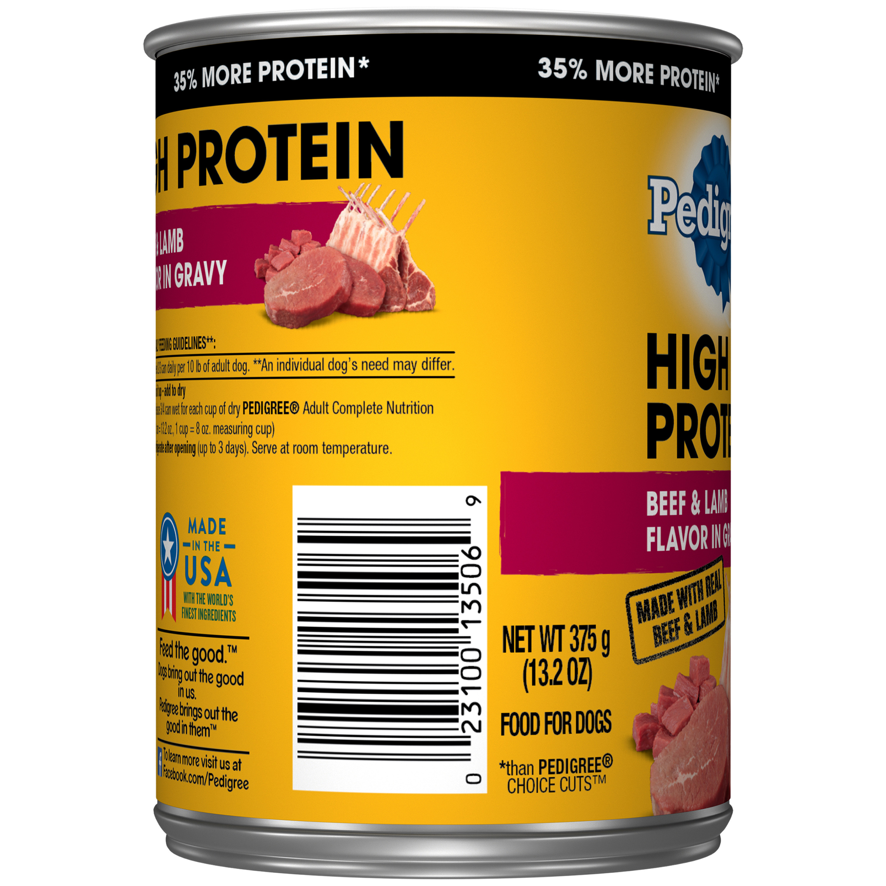 pedigree high protein walmart