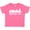 Hot Pink, variant on Buffalo New York Ny Cities Skyline Boys or Girls Toddler T-Shirt
